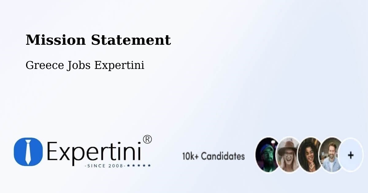 Corporate Mission – Asopía - Greece Jobs Expertini